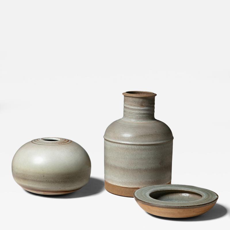 Nanni Valentini Set of Three Ceramic Pieces by Nanni Valentini for Ceramica Arcore