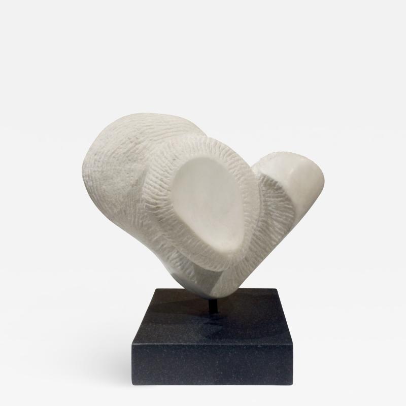 Naomi Feinberg Naomi Feinberg Stretto Sculpture in Vermont Marble 1960s