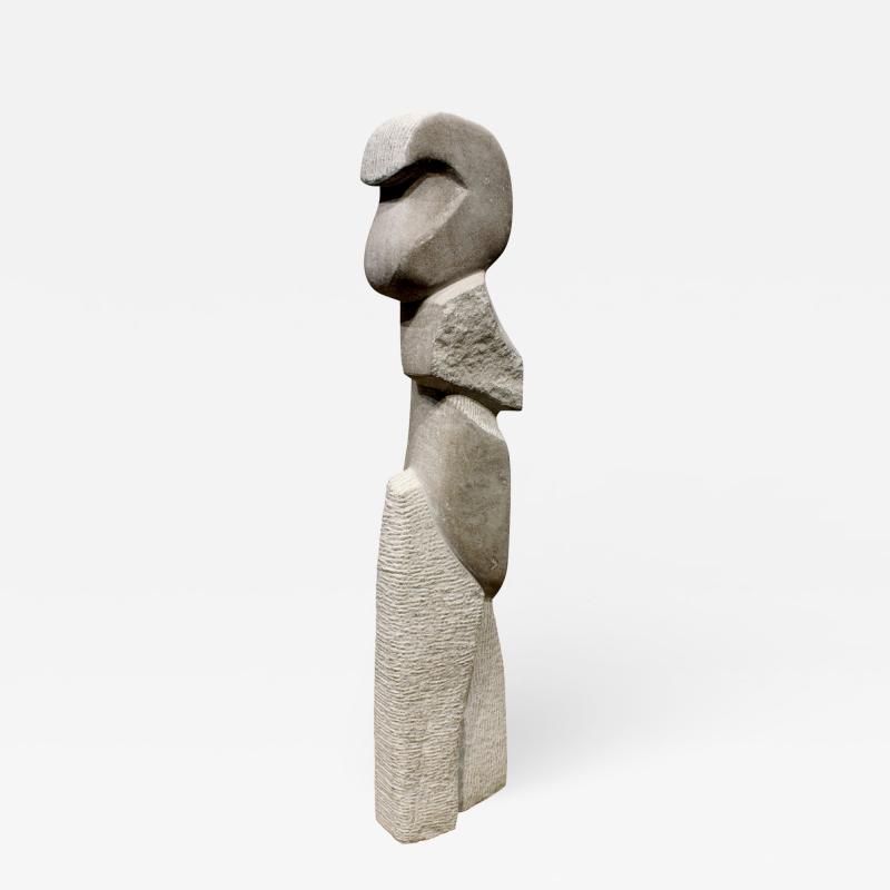 Naomi Feinberg Naomi Feinberg Wild Spirit Sculpture in Italian Marble 1970s