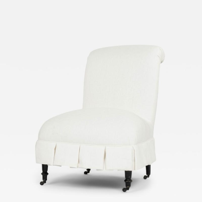 Napoleon III Slipper Chair