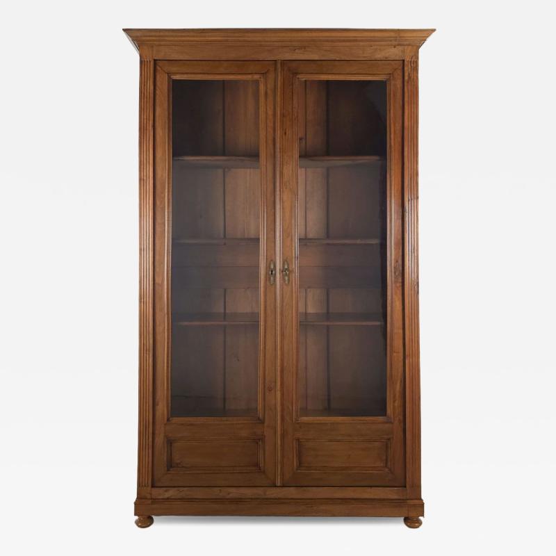 Napoleon III Walnut Bookcase or Biblioth que France circa 1870 Two available