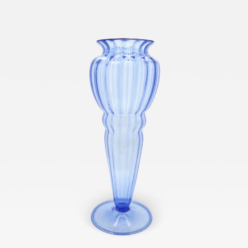 Napoleone Martinuzzi Vintage Glass Vase by Napoleone Martinuzzi for Zecchin