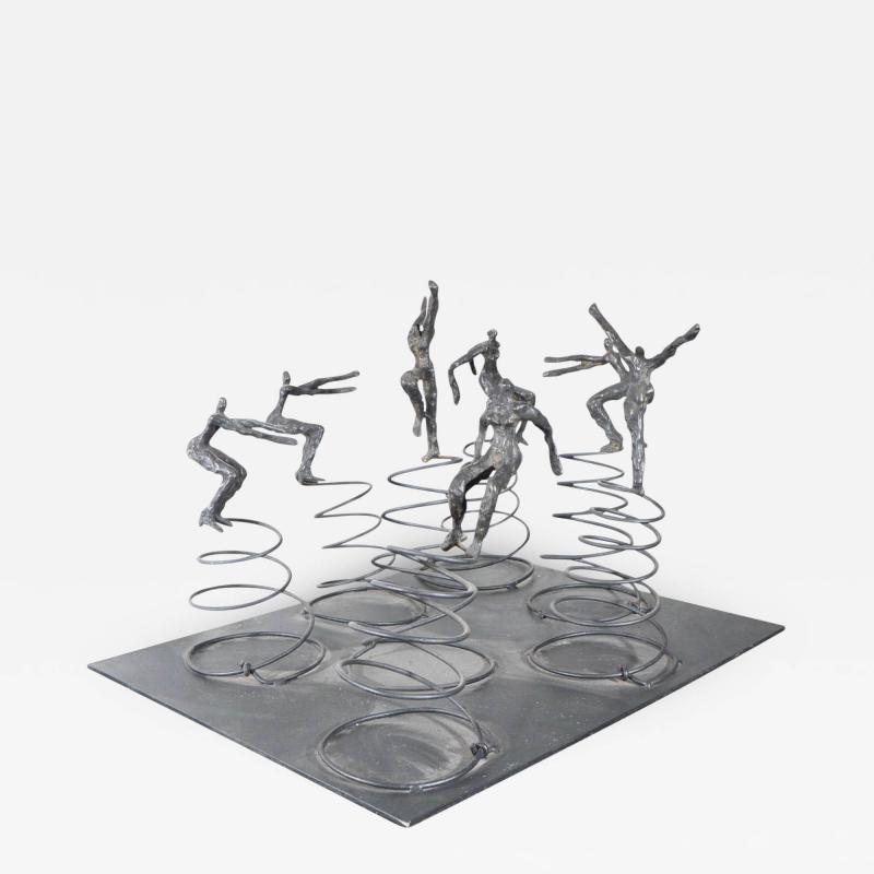 Nathalie Decoster Nathalie Decoster Brain Storming Bronze Sculpture