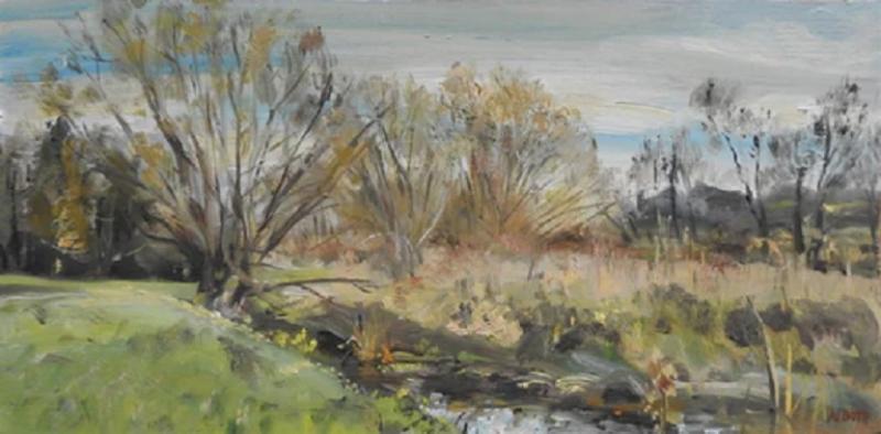 Nathaniel Boyd Landscape Near Cuddington
