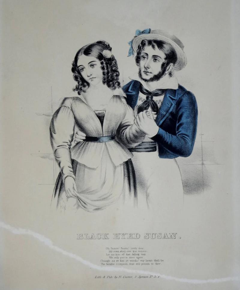 Nathaniel Currier NATHANIEL CURRIER 1813 1888 JAMES IVES 1824 1895 BLACK EYED SUSAN