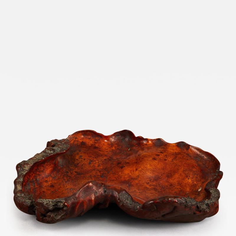 Natural Burl Wood Bowl