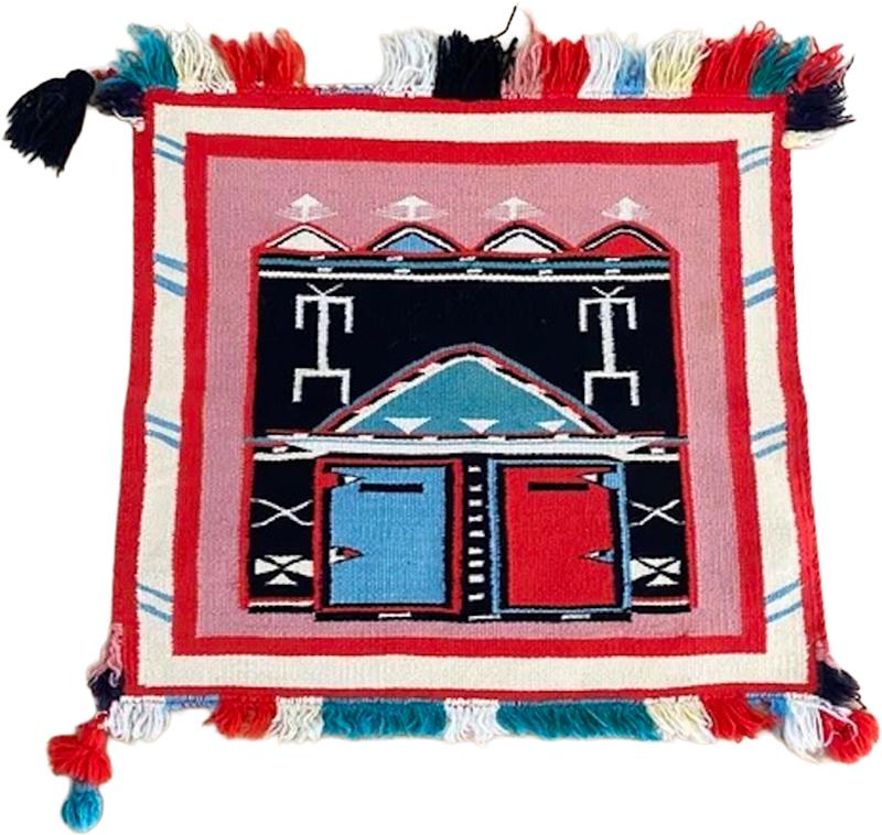 Navajo Dine Germantown sampler with tableta image