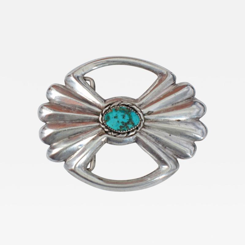 Navajo belt buckle