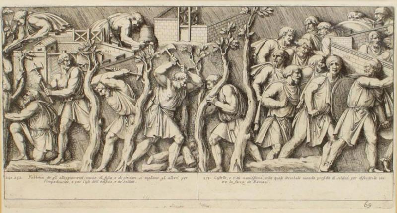 Neo Classic Roman Historical Scene Print