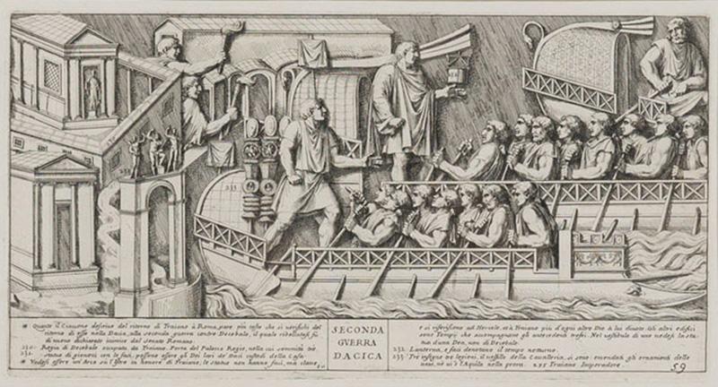 Neo Classic Roman Historical Scene Print