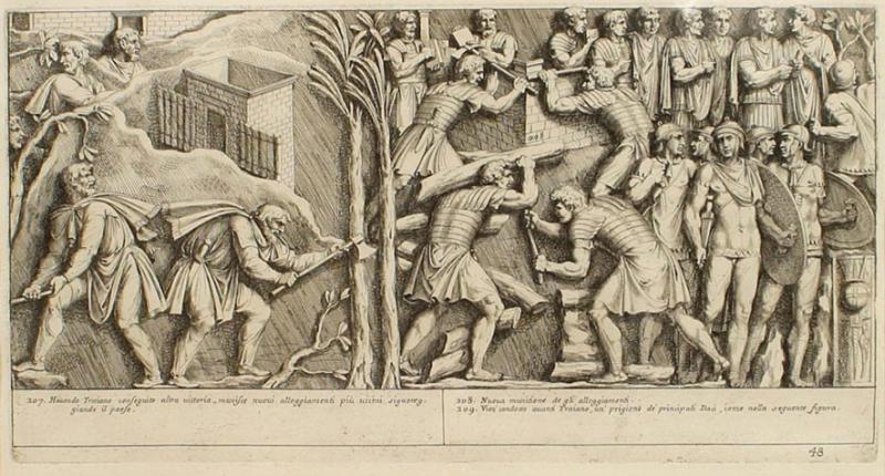 Neo Classic Roman Historical Scene Print