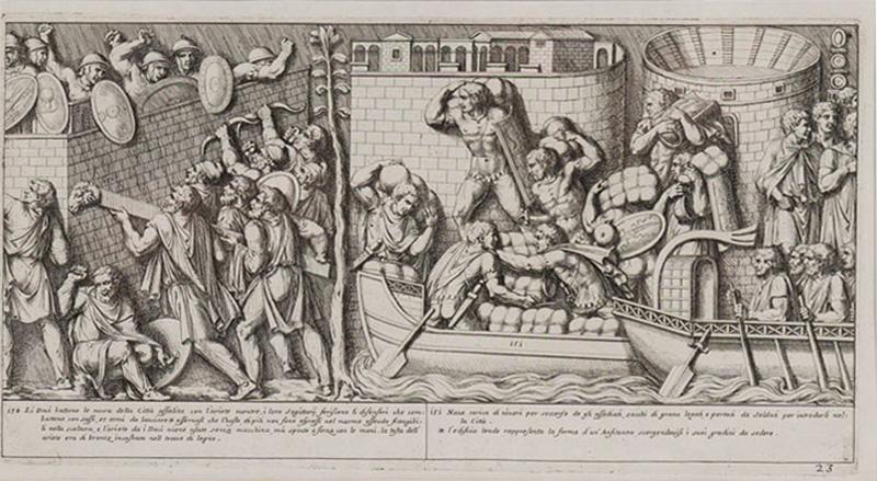 Neo Classic Roman Historical Scene Print