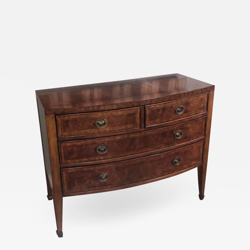 Neoclassical Style Kreiss Luxury Home Burl Wood Inlaid Commode
