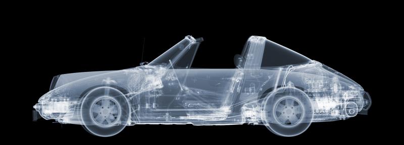 Nick Veasey 1972 Porsche 911 Targa