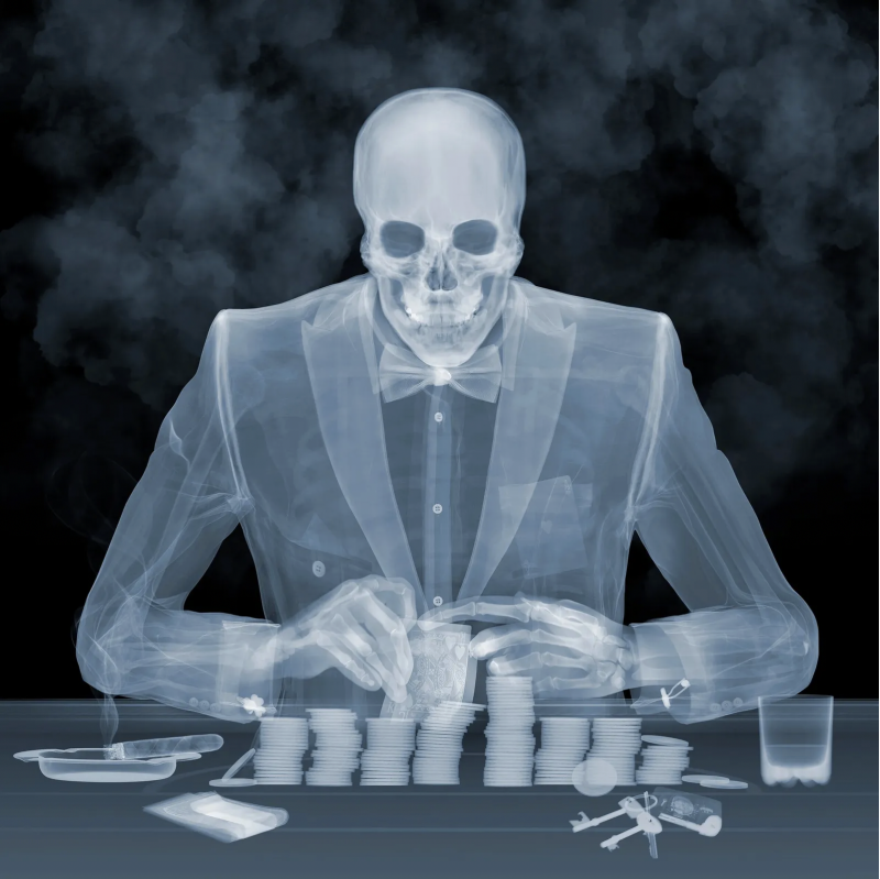 Nick Veasey Black Jack