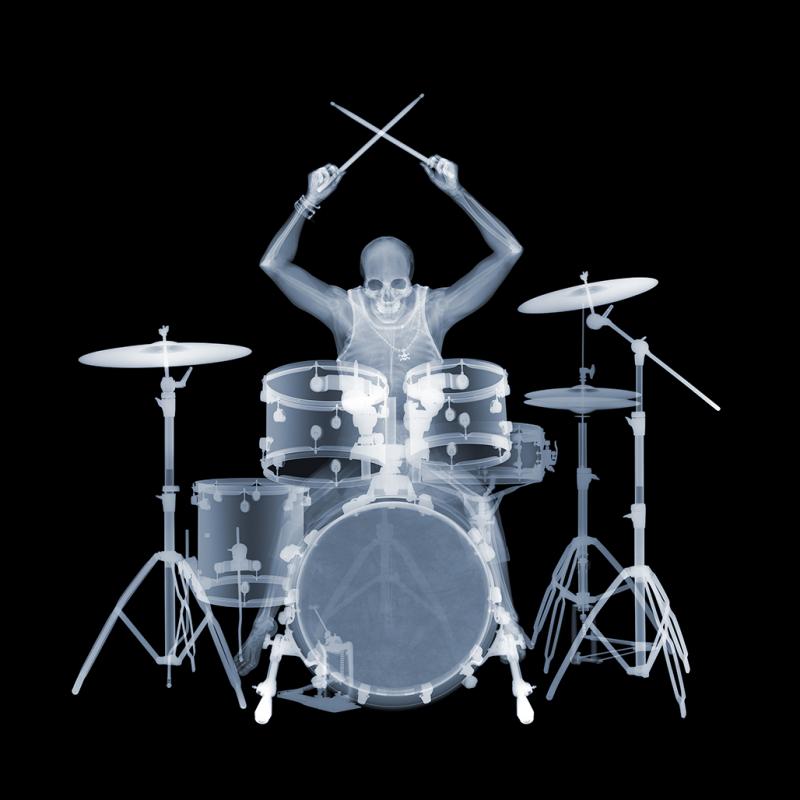 Nick Veasey Drummin