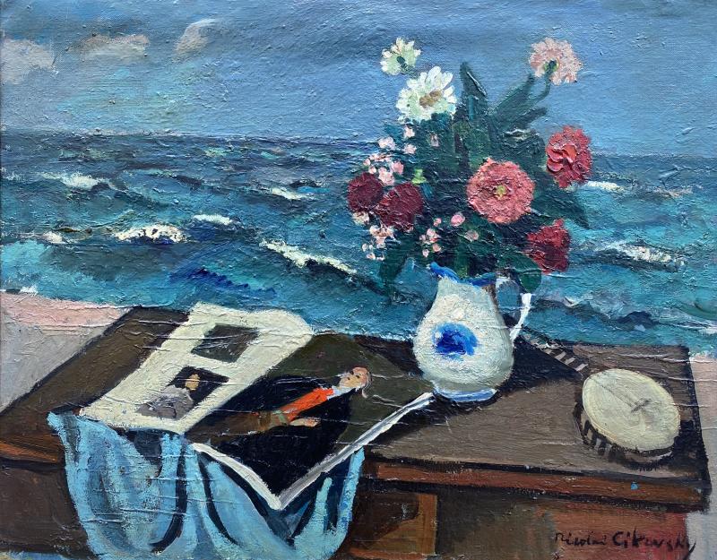 Nicolai Cikovsky Bouquet by the Sea 