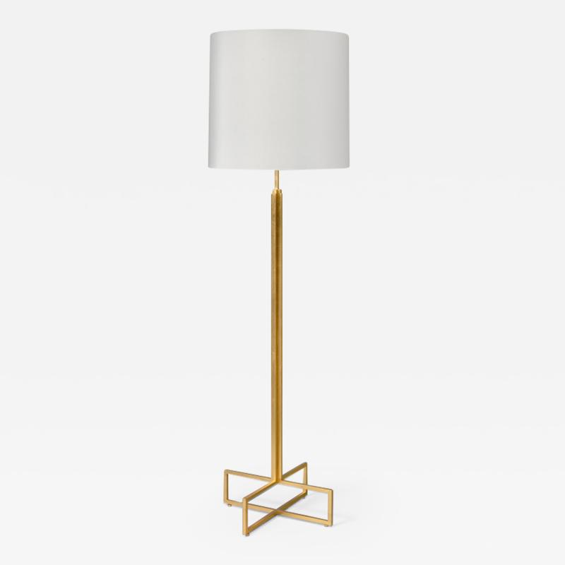 Nicolas Aubagnac PHIDIAS Floor lamp with 24k gold leaf frame