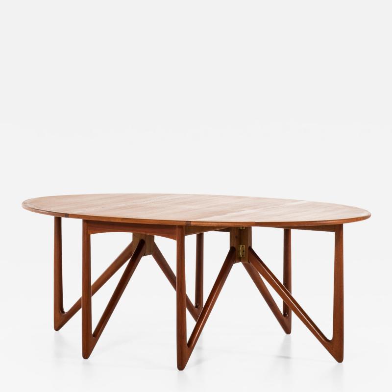 Niels Koefoed Gateleg Dining Table Produced by Niels Koefoed