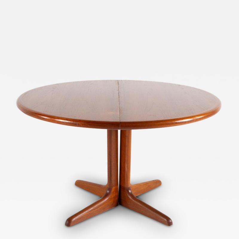 Niels Koefoed - Niels Koefoed Hornslet Mid Century Round Teak Dining Table