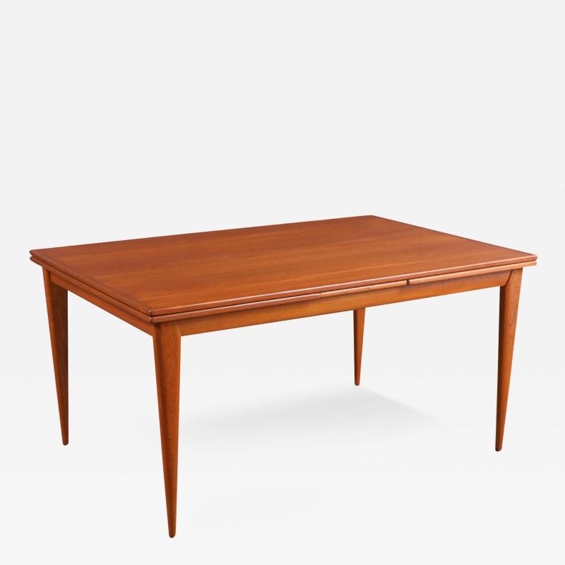 Niels Otto M ller Niels Moller Model 12 Expanding Teak Draw Leaf Dining Table