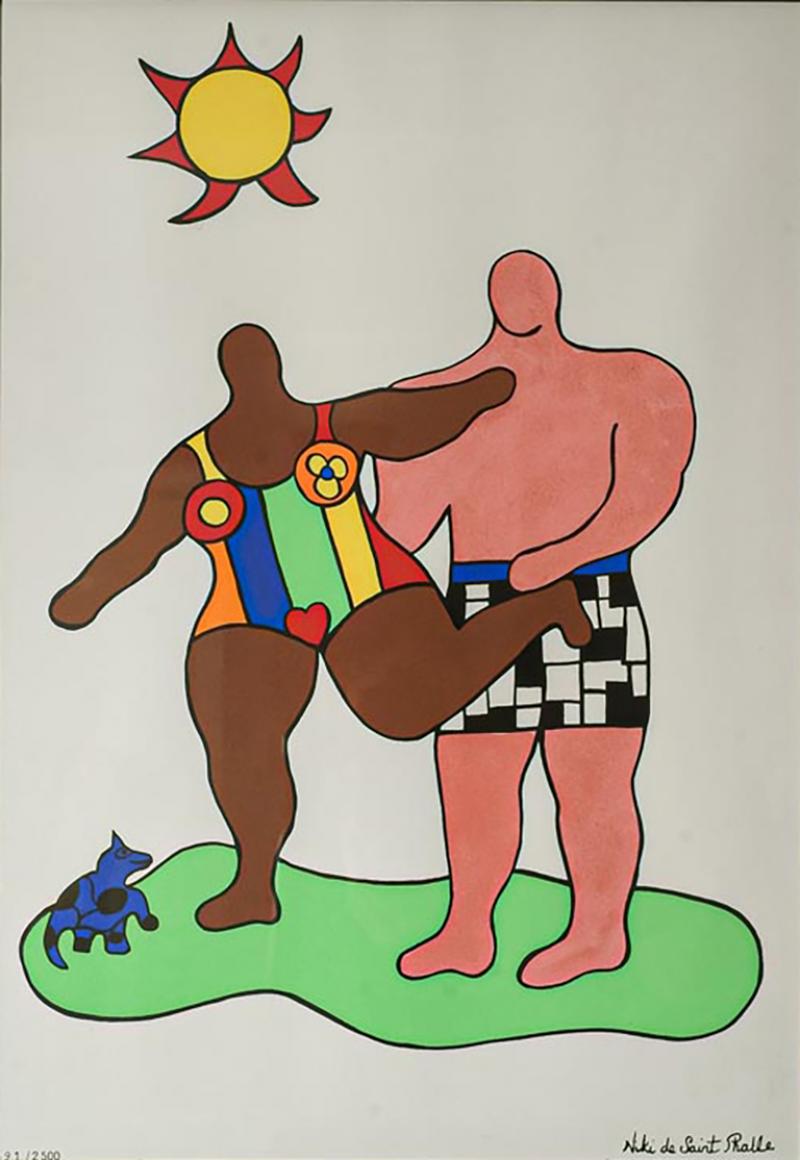 Niki de Saint Phalle Niki De Saint Phalle Beach Lithograph