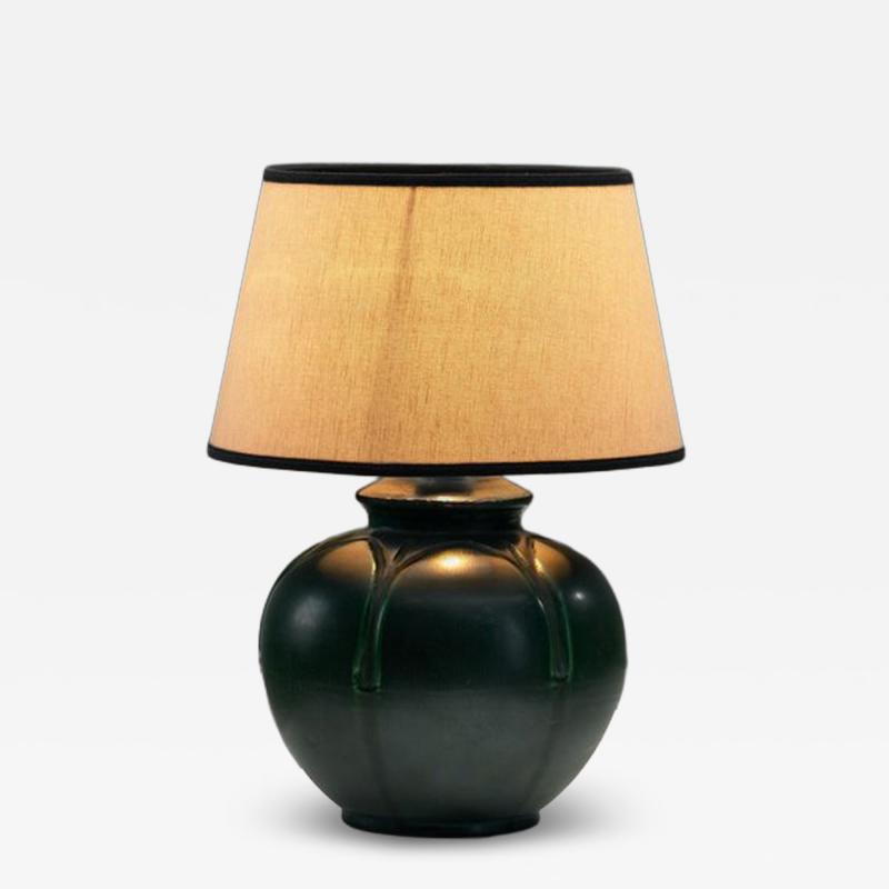 Nils Emil Lundstrom Art Nouveau Table Lamp by Nils Emil Lundstr m Sweden Early 20th Century