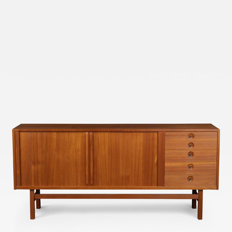 Nils Jonsson Oden Teak Scandinavian Modern Sideboard by Nils Jonsson for Hugo Troeds Sweden