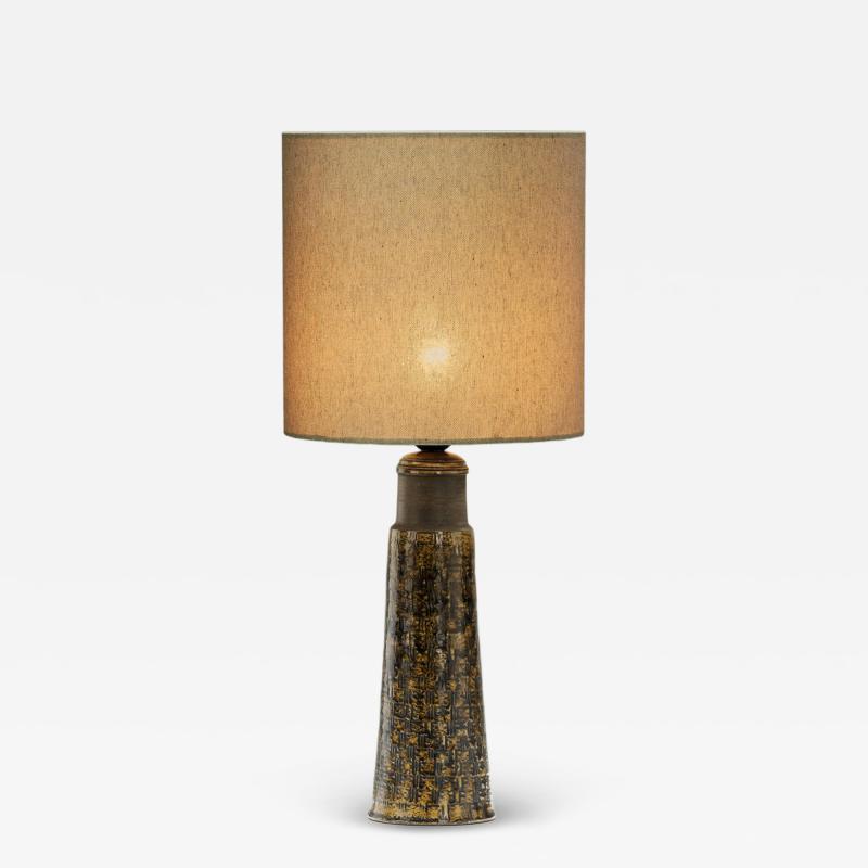 Nils Kahler Nils K hler Glazed Ceramic Table Lamp Denmark Second half of the 20th Century