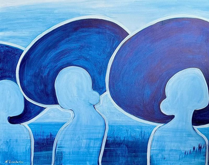 Nina Urushadze Blue Sombreros