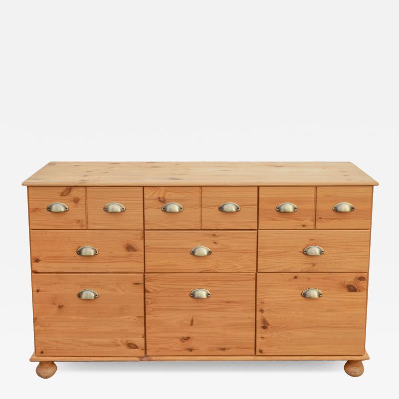 Nine Drawer Pine Chest