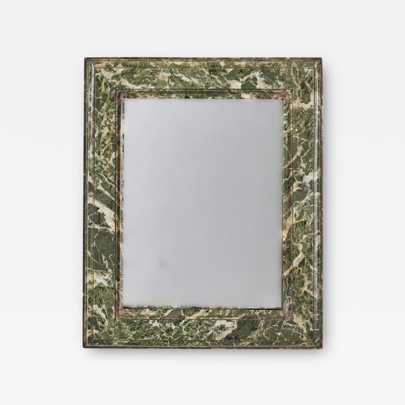 Nineteenth Century Swedish Kolm rden Marble Frame Mirror