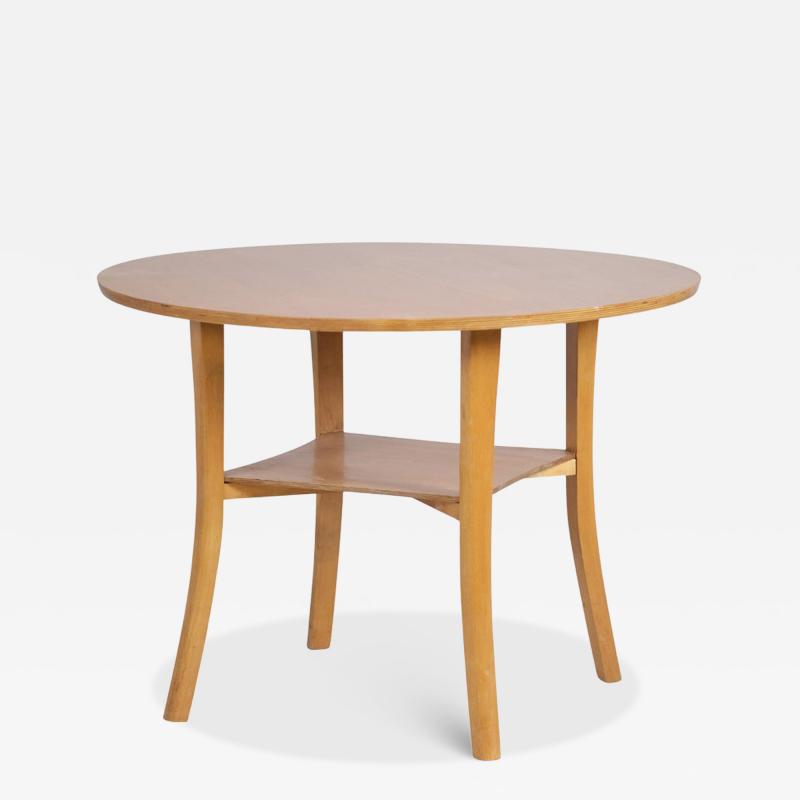 Nordic Modern Coffee Side Table in Birch Finland 1950s