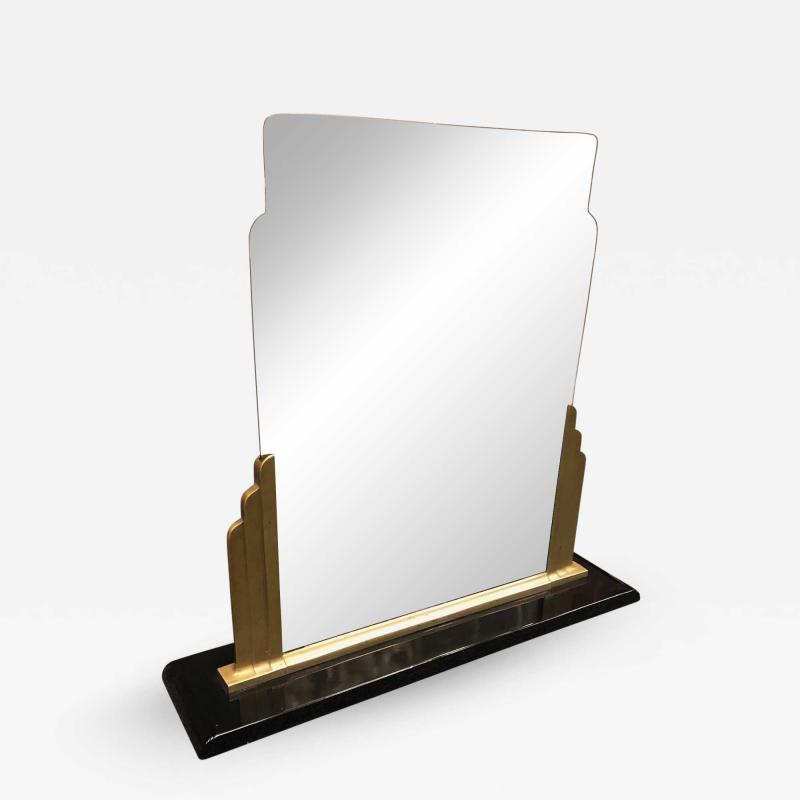 Norman Bel Geddes Norman Bel Geddes Art Deco Mirror