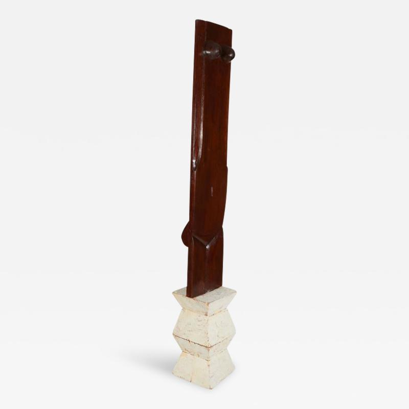 Norman Gorbaty Wooden Figural TOTEM Sculpture by Norman Gorbaty