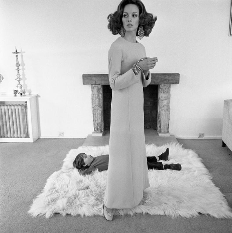 Norman Parkinson Fashion model for British Vogue