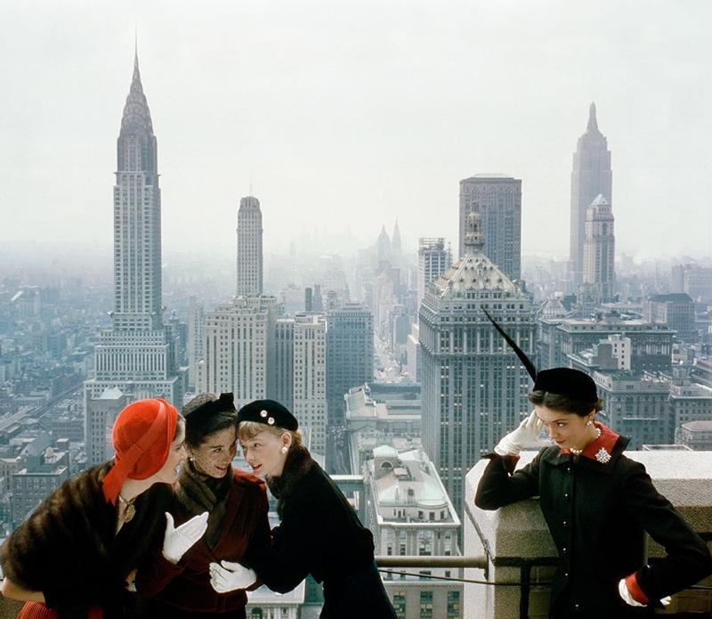 Norman Parkinson Young Velvets 1949 Vogue