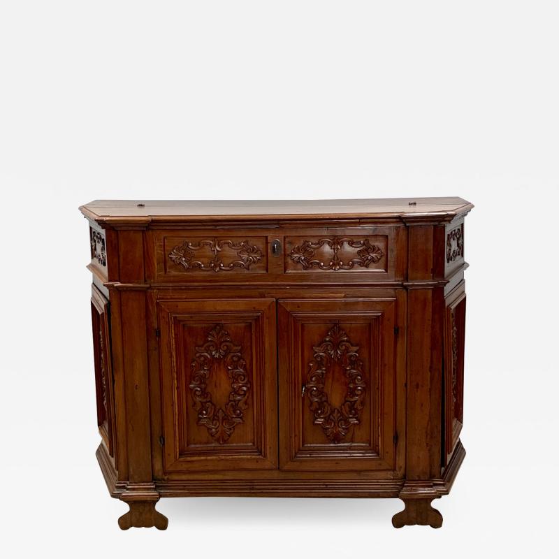 Northern Italian Credenza Circa Early 19th Century