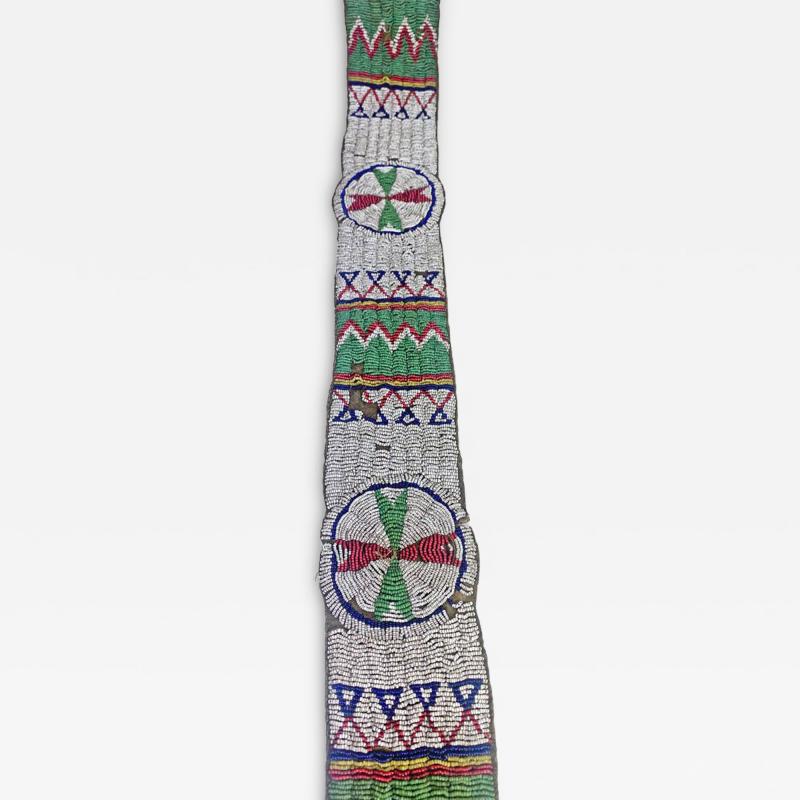 Northern Plains beaded blanket trip