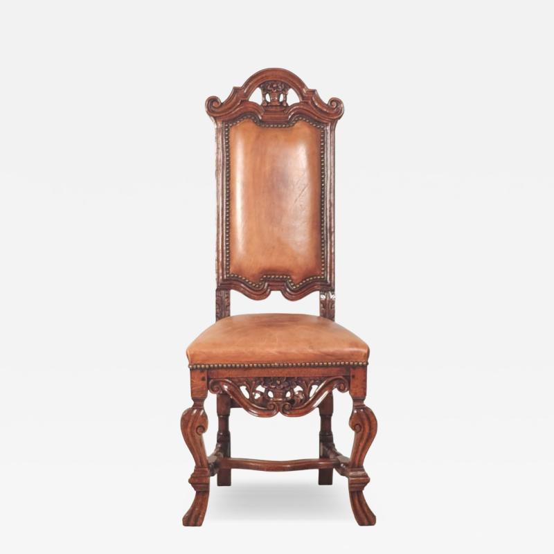 Norwegian Baroque Chair circa 1700