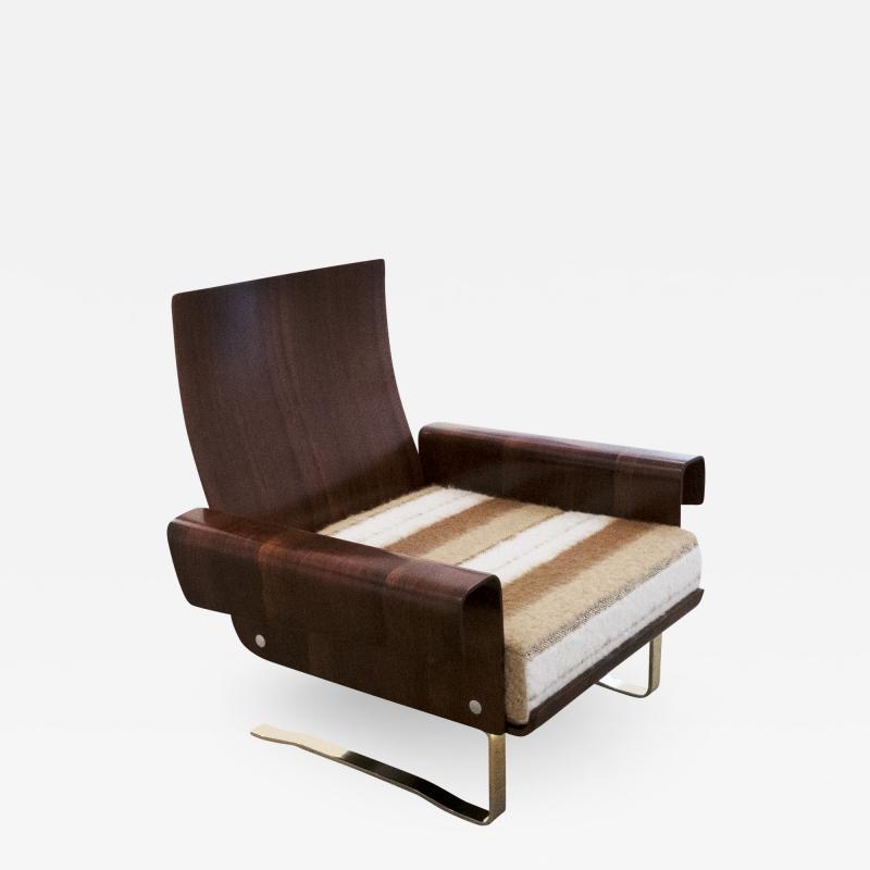 Not Available Mid Century Cantilever Lounge Chair