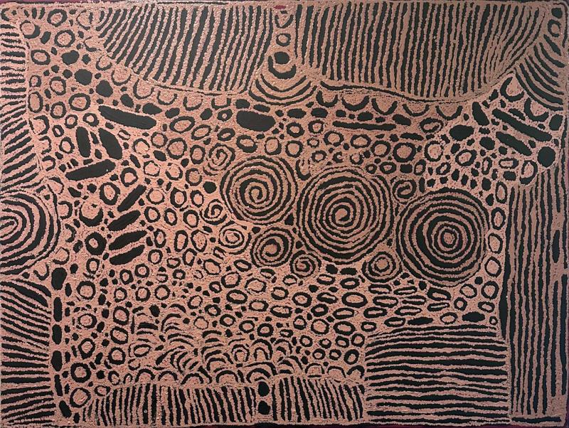 Nyurapayia Nampitjinpa Australian Aboriginal Dreamtime Painting Nyurapayia Nampitjinpa