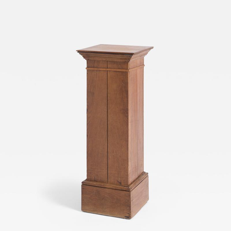 Oak Pedestal