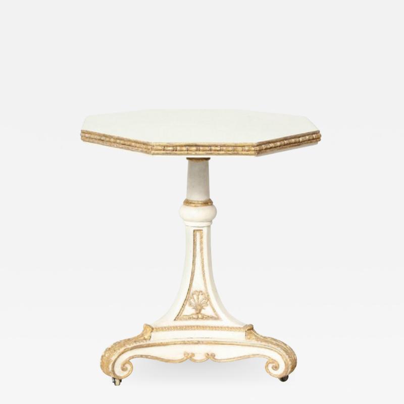 Octagonal End Table