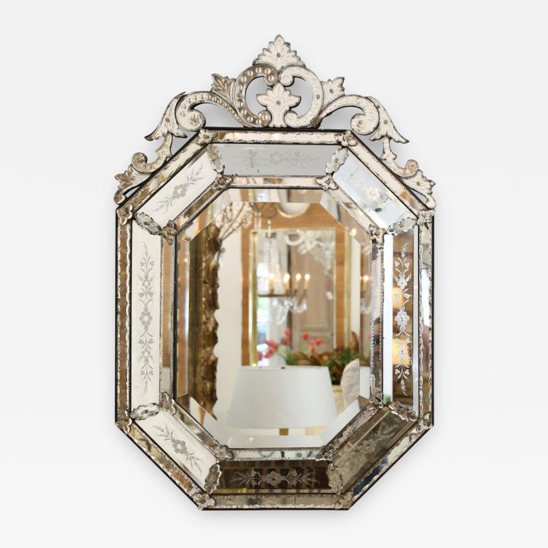 Octagonal Venetian Mirror