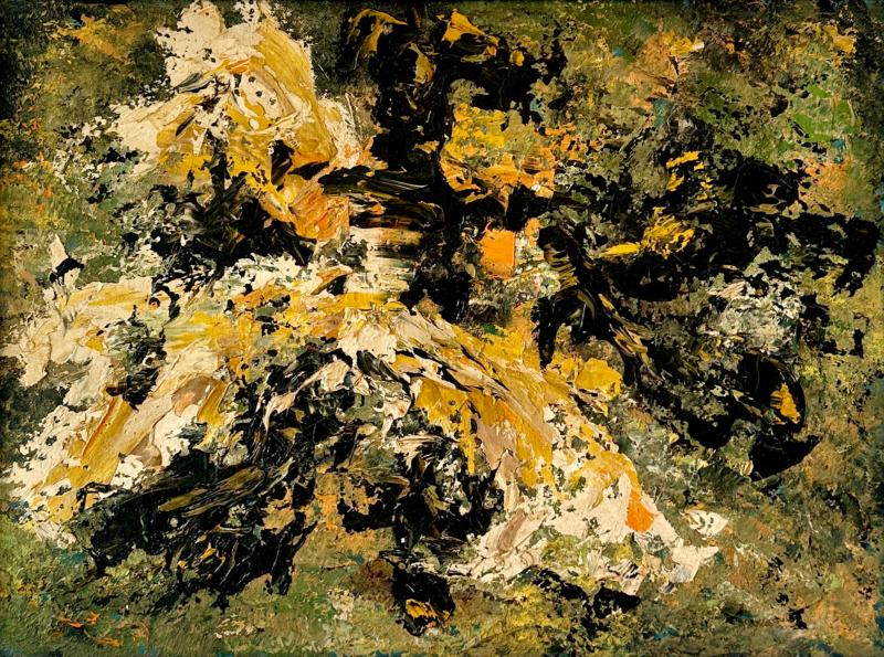 Oil Painting Abstract composition 