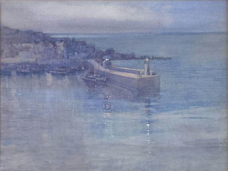 Oil on Wood From 4 North Rocks Road Churston Devon England circa 1890