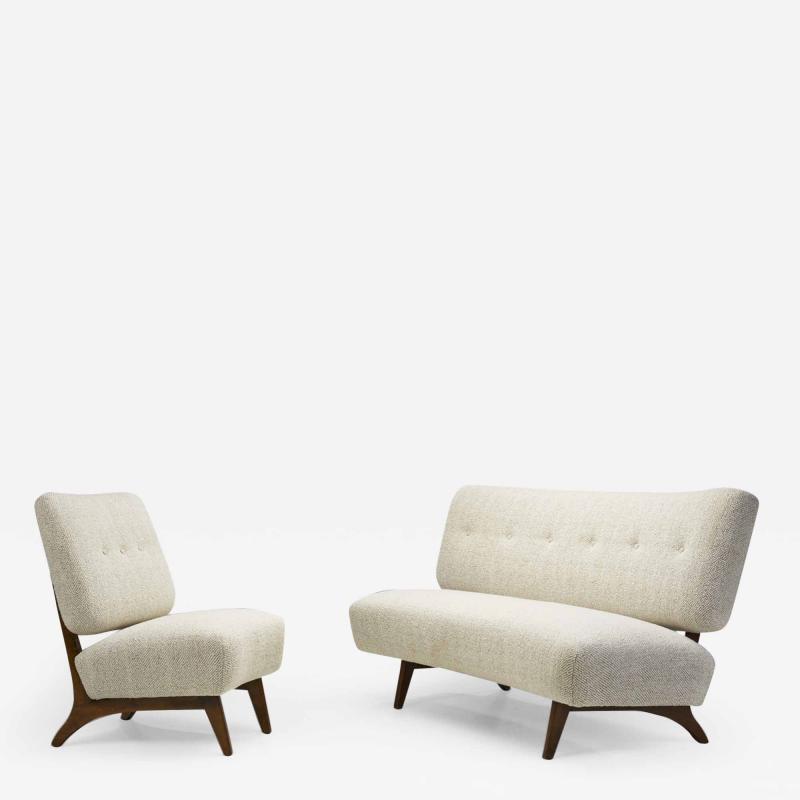 Oiva Parviainen Susanna Sofa and Lounge Chair Finland 1950s