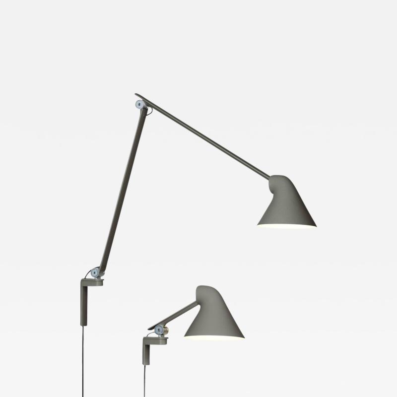 Oki Sato Oki Sato NJP Gray Large Wall Light for Louis Poulsen