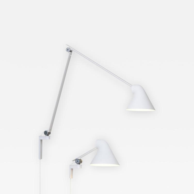 Oki Sato Oki Sato NJP White Large Wall Light for Louis Poulsen